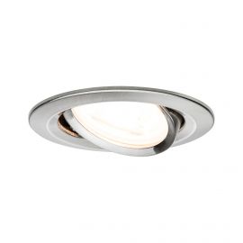 Oprawa do wbudowania NOVA LED wychylna GU10 6.5W 460lm 84mm 2700K IP23 230V aluminium  - zdjęcie 1