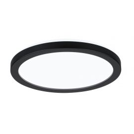 Plafoniera ATRIA SHINE LED Backlight 11.2W 850lm okrągła 190mm 4000K 230V czarny matowy / tworzywo sztuczne - zdjęcie 1