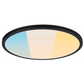 Plafoniera ATRIA SHINE LED Backlight 20,8W IP44 2800lm 400mm WS 3000/4000/6500K 230V czarny / tworzywo sztuczne