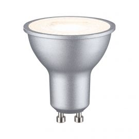 Źródło światła LED GU10 DIM 750lm 8W 2700K 36st. 230V chrom mat / tworzywo sztuczne