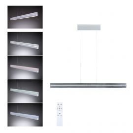 Raiko Pendel dim LED 25W TunW RGBW Al/Me